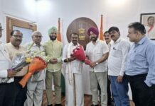 सूचना एवं प्रसारण तथा संसदीय मामलों के राज्य मंत्री डा. एल. मुरुगन जी से मिले देश के वरिष्ठ पत्रकार