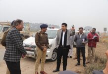 महाशिवरात्रि/कांवड़ यात्रा को लेकर डीएम–एसपी हाथरस ने किया कांवड़ मार्ग का संयुक्त निरीक्षण