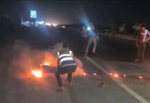 बिलार के निकट सड़क हादसे में वेटरनरी डॉक्टर की दर्दनाक मौत, बाइक बनी आग का गोला